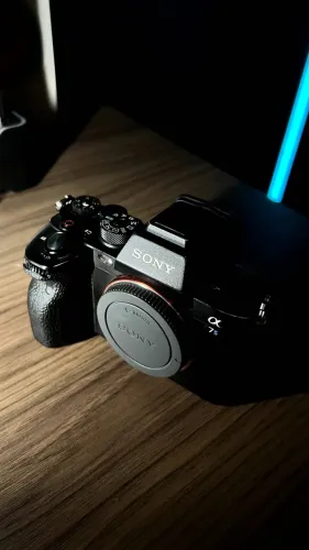 Camera Sony A7s iii em excelente estado