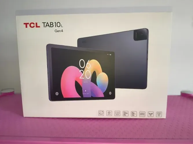 Tablet TCL Tab 10L Gen 4 128GB WIFI lacrado na caixa com capa protetora