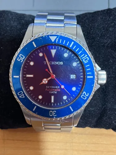 Relógio Automático Technos Skydiver Anos 2000