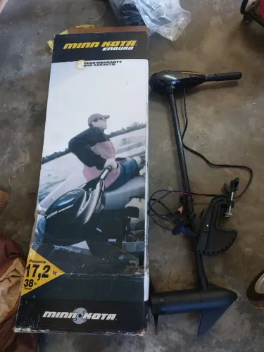 Motor elétrico Canoa Minn Kota Endura 38 lbs 17,2 kg