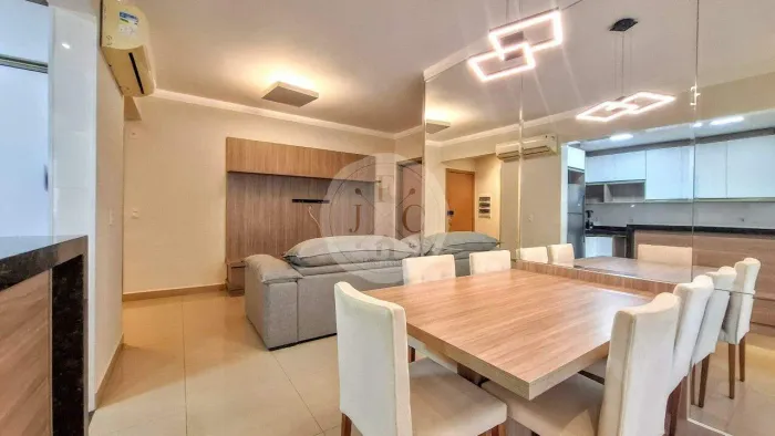 Apartamento mobiliado com 3 quartos sendo 3 suítes para alugar, 127m² - Nova Aliança
