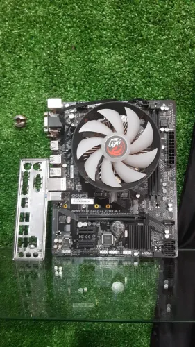 Kit Placa + processador Ryzen 7 2700 (processador necessita de placa de Vídeo)