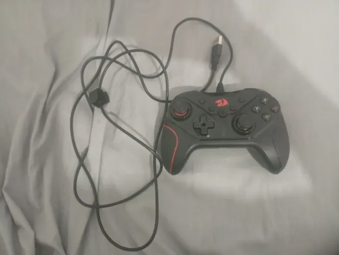 Controle Gamer Redragon Rift G710, Preto