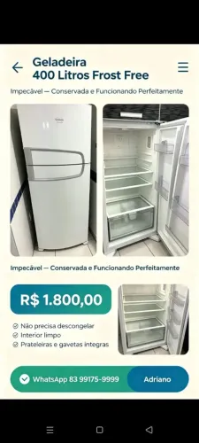 Geladeira fost free consul