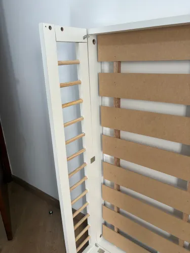 Estrado Cama Casal Montessoriano com Grade