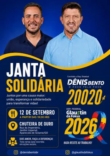 Janta solidária! Com ajuda de custo !