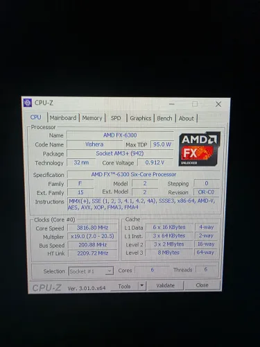 Kit Placa mãe, processador e memória ram 16g ddr3