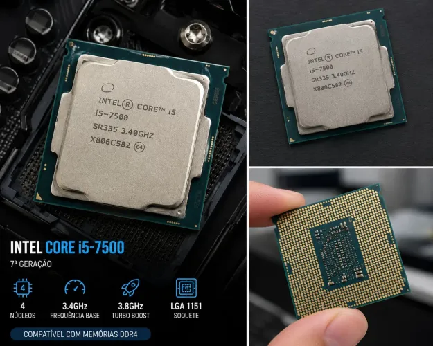? Processador Intel Core i5-7500 (7ª Geração)