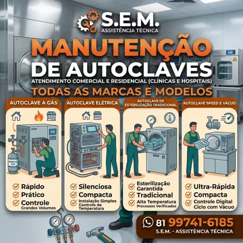 Manutenção de Autoclave 