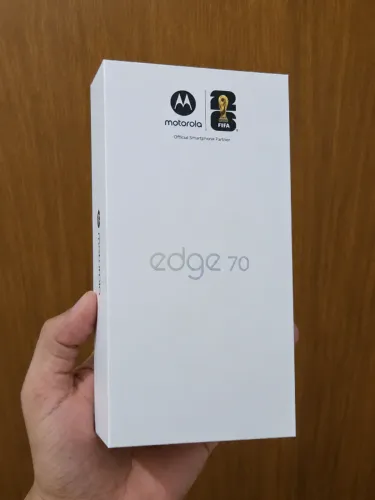 VENDA URGENTE - MOTOROLA EDGE 70 256GB 24GB - NOVO - LACRADO NA CAIXA - COM NOTA E GARANTI