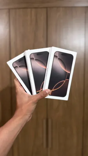 iPhone 16 PRO 5G - 128GB ROM - Garantia de 1 ano + Nota fiscal - Leia a Descrição