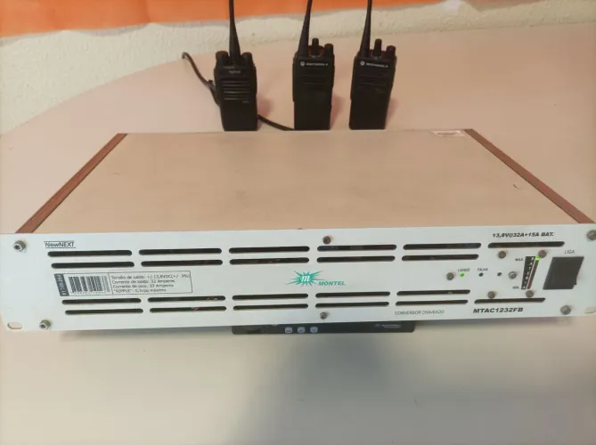 Fonte Montel 32 amperes para radioamador repetidora