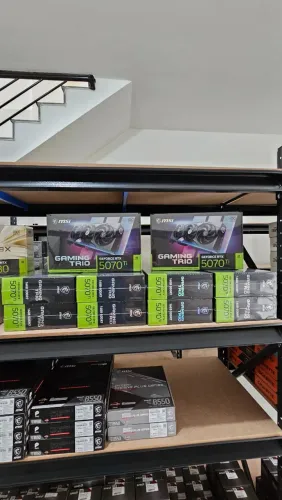 RTX 5070 TI, MSI, GAMING TRIO OC, 16GB - LOJA CONCEITUADA