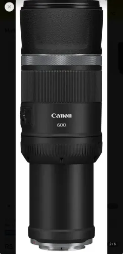 Lente Canon RF 600mm F11