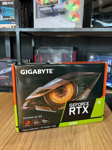 (LOJA FÍSICA) Placa de Vídeo Gigabyte GeForce RTX 3060 GAMING OC 8G, 8GB GDDR6, 128-bit