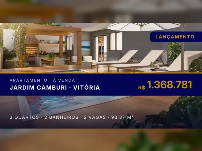 Seu novo lar em Jardim Camburi: Apartamento com varanda gourmet!