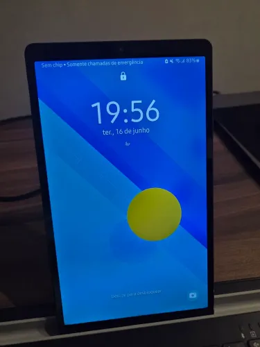Tablet Samsung Galaxy Tab A7 tela 8.7pol com teclado bluetooth de brinde