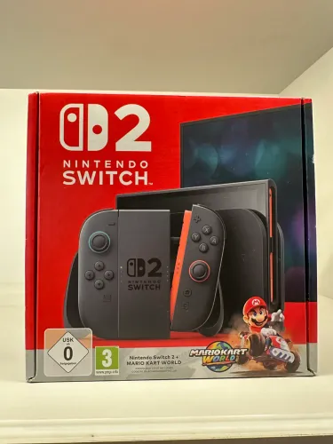 Nintendo Switch 2 Lacrado + bundle mario kart