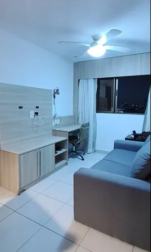 Locação - Flat mobíliado - 33m² - Boa Viagem