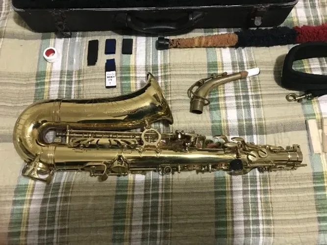 Saxofone Alto + Kit COMPLETO