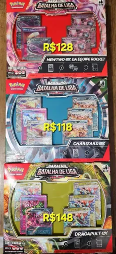 Deck Pokémon batalha de liga lacrado