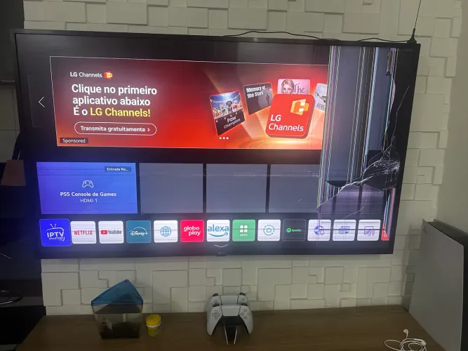 Tv smart 55 LG Modelo 55UP751COSF