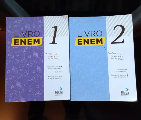Livros preparatórios para ENEM - Rede Eleva