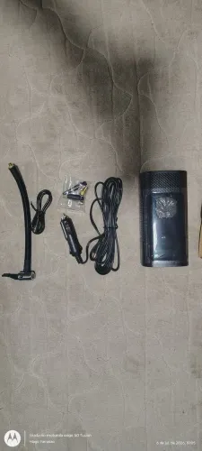 Bomba Inflável Multifuncional KODI - Compressor Portátil Digital Recarregável