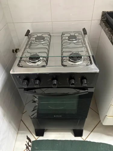 Fogão Atlas 4 Bocas Inox - Perfeito Estado