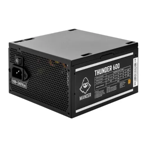 Fonte Gamer Atx 600w 80 plus PFc Ativo, Lacrada!