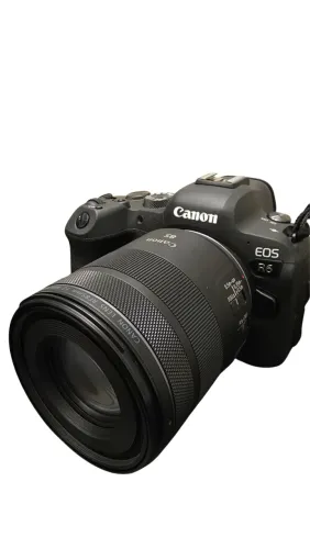 Kit Canon EOS R6 + Lentes RF 85mm, RF-S 18-45mm e EF 75-300mm + Acessórios