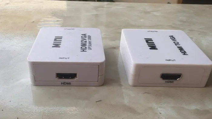 Mini Conversor HDMI para VGA (Com Áudio) - R$25 cada