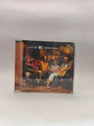 CD Cidade Negra - Acústico MTV Original / Encarte Excelente