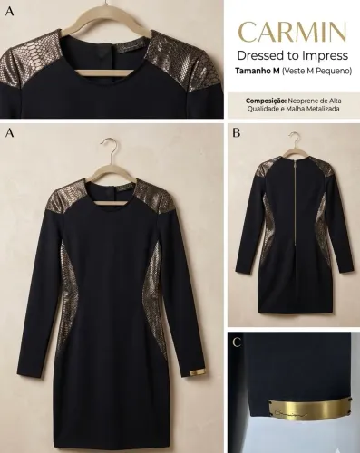 Vestido carmin