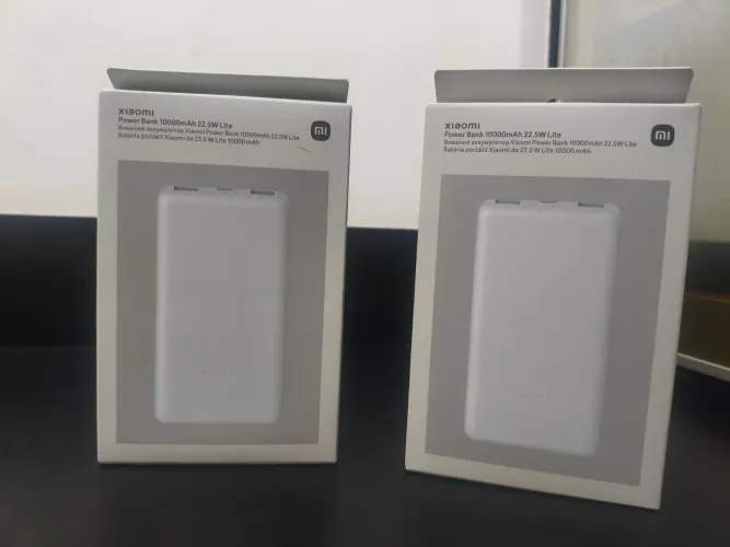 Xiaomi Power Bank 10000mAh com Carregamento Rápido de 22.5W
