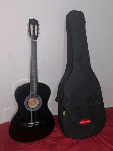 Kit Violão Queens Preto D1-37516NY Iniciante + Capa Violão BetelCenter