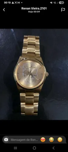 Relógio Zadig & Voltaire, dourado 