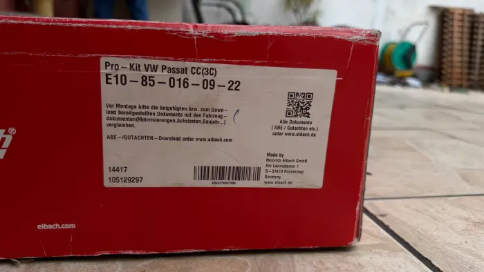 Mola Eibach passat CC NOVA 