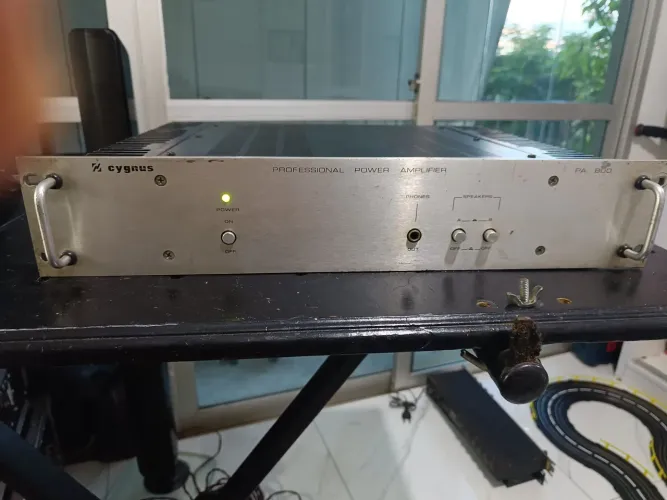 Amplificador cygnus PA800 raridade