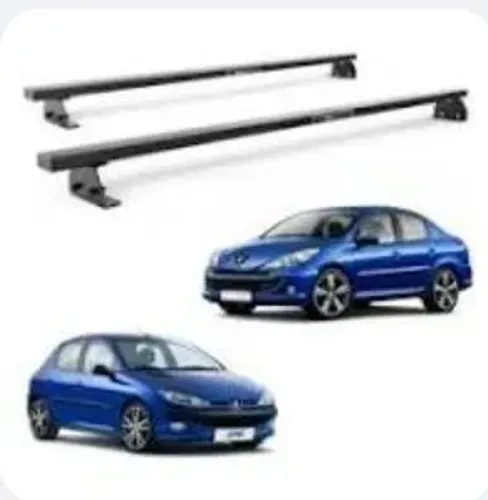 Rack de teto automotivo da marca Vhip para Peugeot 206/207 de 4 portas Semi-novo 