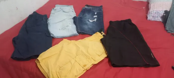 kit 10 bermudas masculinas tam g...há outros modelos e tamanhos ZAP *