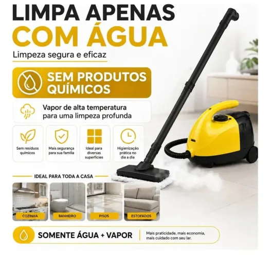 Higienizador a vapor 