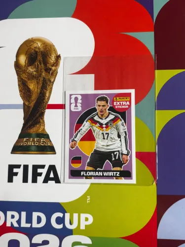  Figurinha Panini Extra Sticker Florian Wirtz Regular 2026