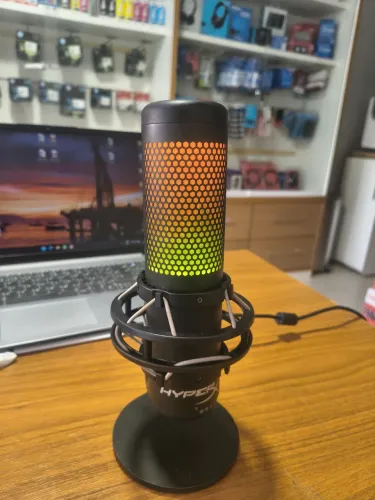 Microfone Hiperx Quadcast RGB