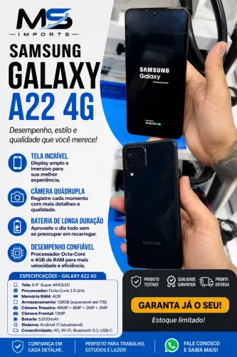 ? SAMSUNG A22 4G - 128GB ?