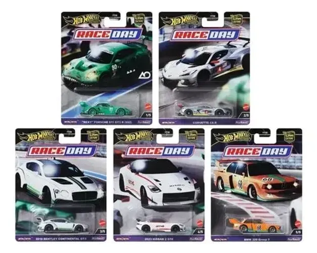 Hot Wheels Set Race Day com Porsche Rexy. 