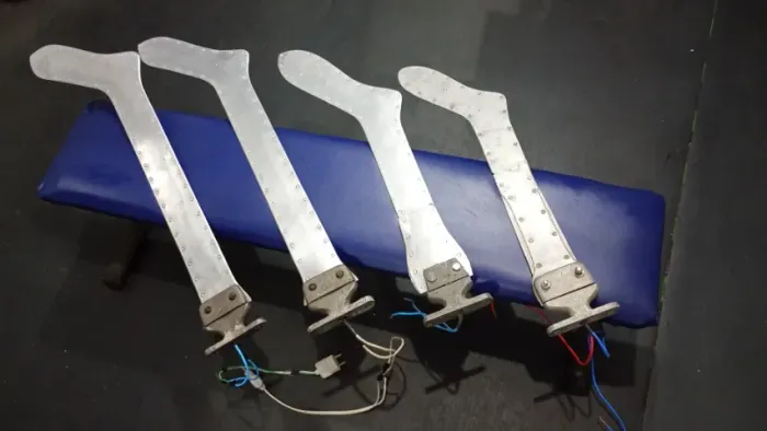 Forma de passar meias.