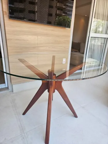 Mesa de jantar redonda