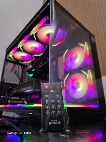 Computador Gamer Ryzen 5 7600 16GB DDR5 MSI Wi-Fi