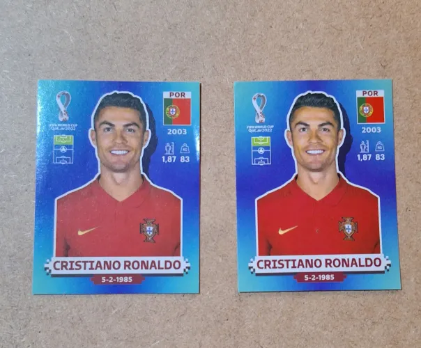 Figurinha Cristino Ronaldo Copa 2022